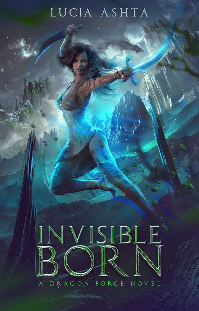 Invisible Born by Lucia Ashta art by Amalia Chitulescu