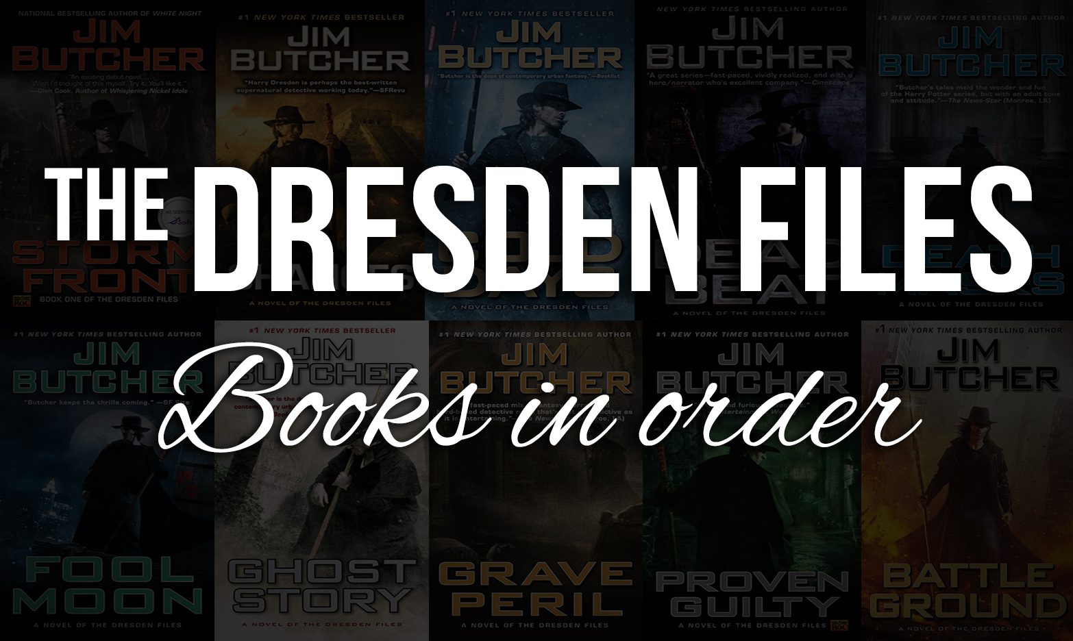 The Dresden Files Books in Order: Complete List & Timeline