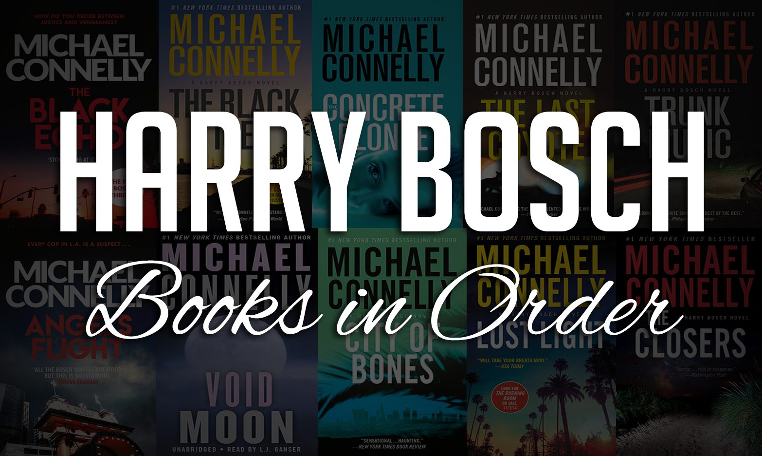 Harry Bosch Books in Order: Complete List