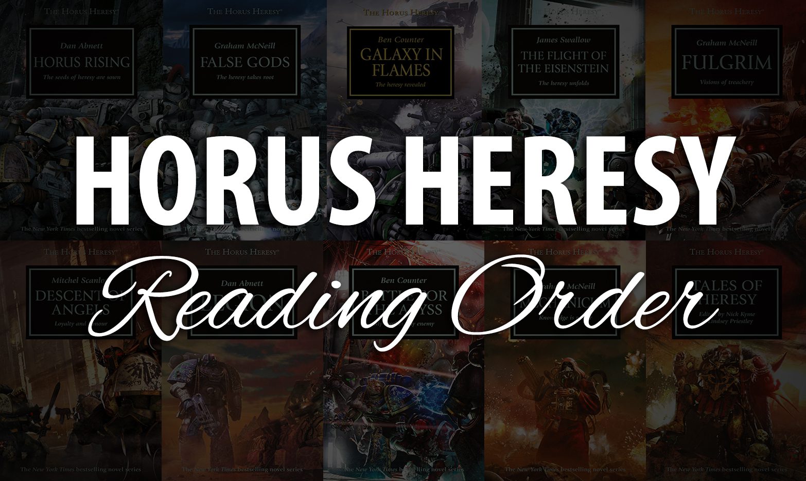 Complete Horus Heresy Reading Order: 100+ Warhammer Books in Order