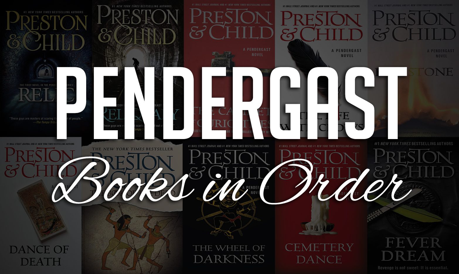 Pendergast Books in Order: Complete Guide