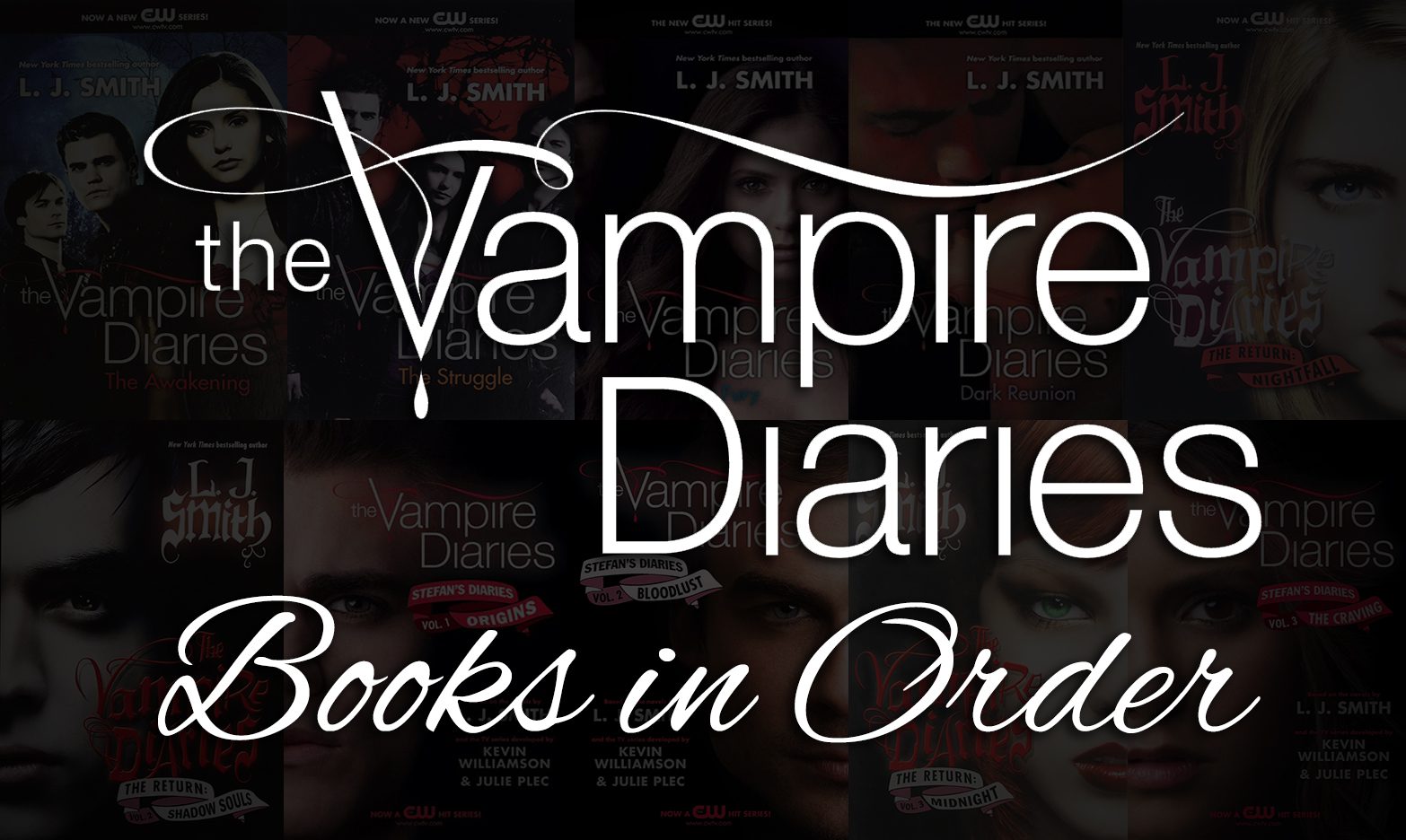 Vampire Diaries Books in Order: All 19 Novels + Extras