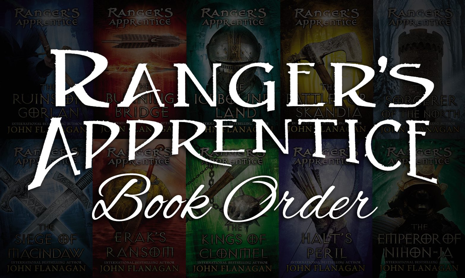 Ranger’s Apprentice Books in Order: 2 Ways to Read John Flanagan’s Books