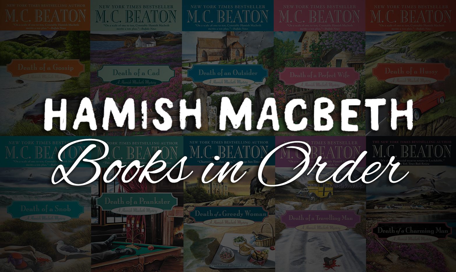 Hamish Macbeth Books in Order: All 38 Novels + Short Stories