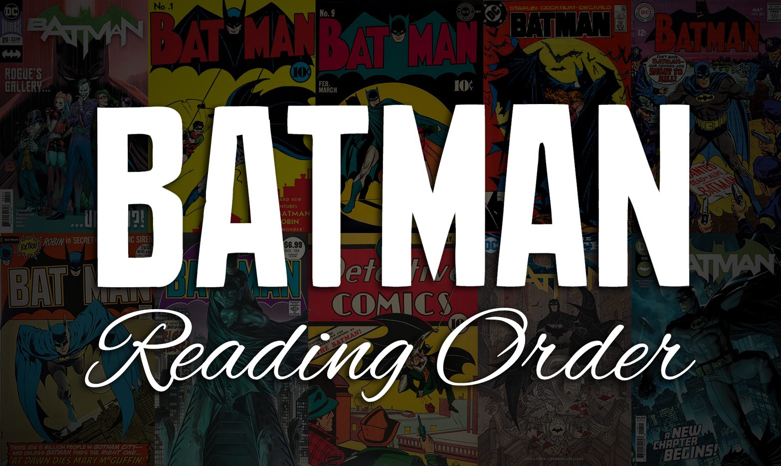 Batman Reading Order: Complete Comics Guide for Every Era