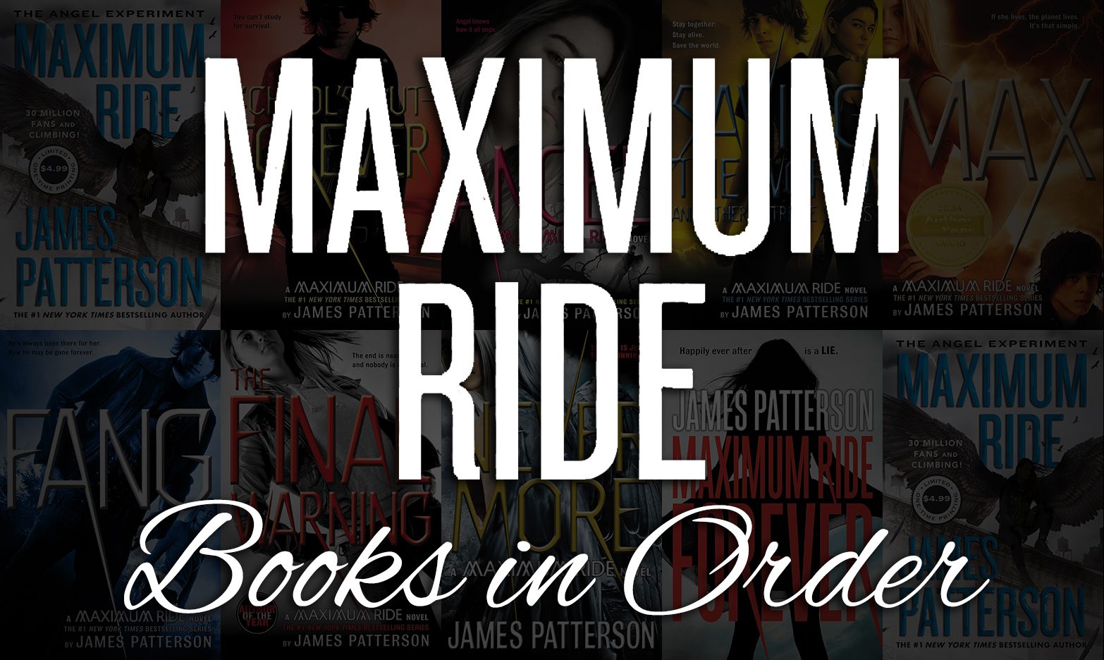 Maximum Ride Books in Order: Complete Series & Hawk Sequels
