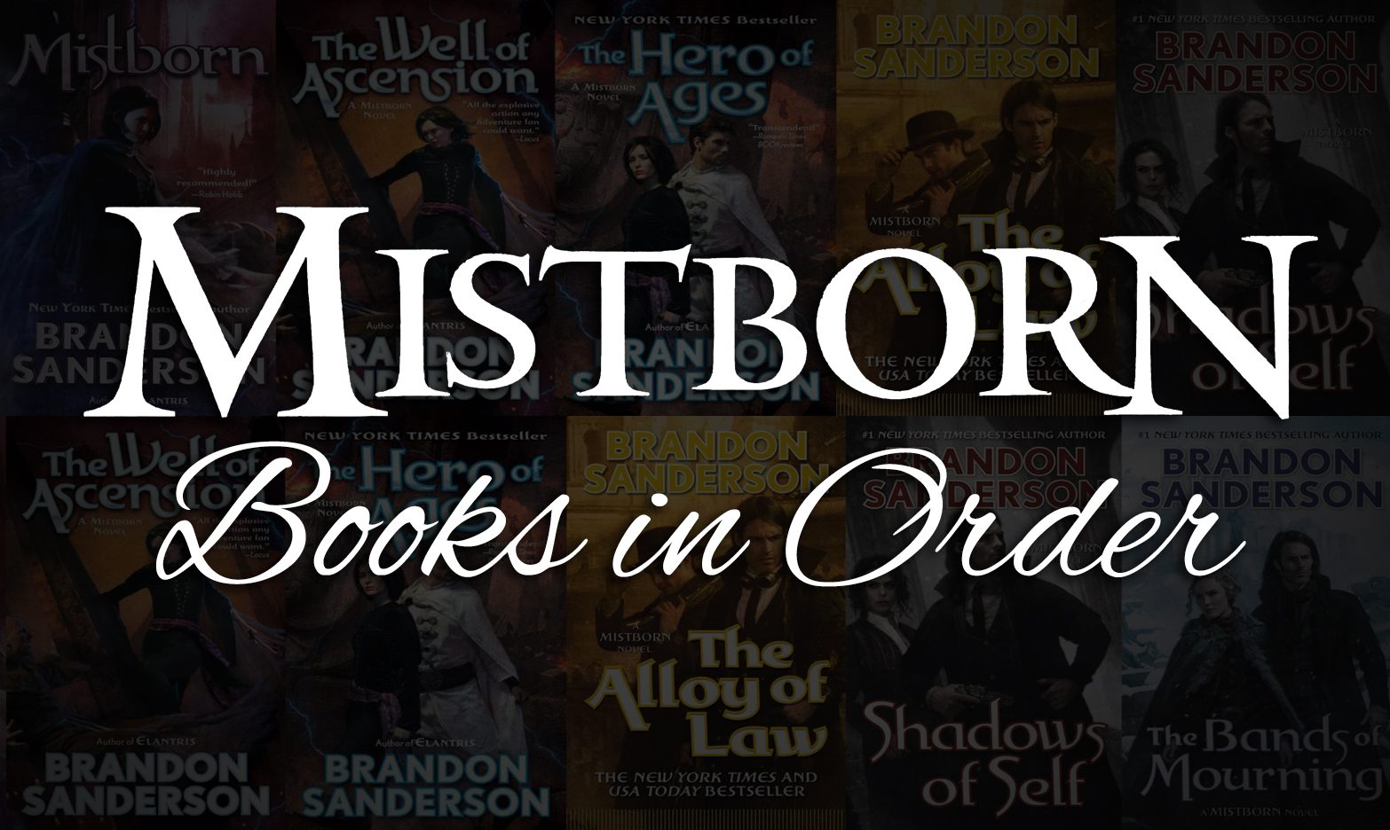 Mistborn Books in Order: Where to Start