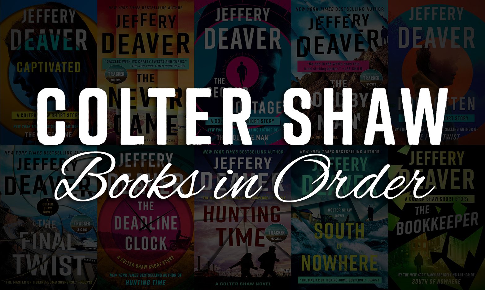 Colter Shaw Books in Order: All Books & Tracker Guide