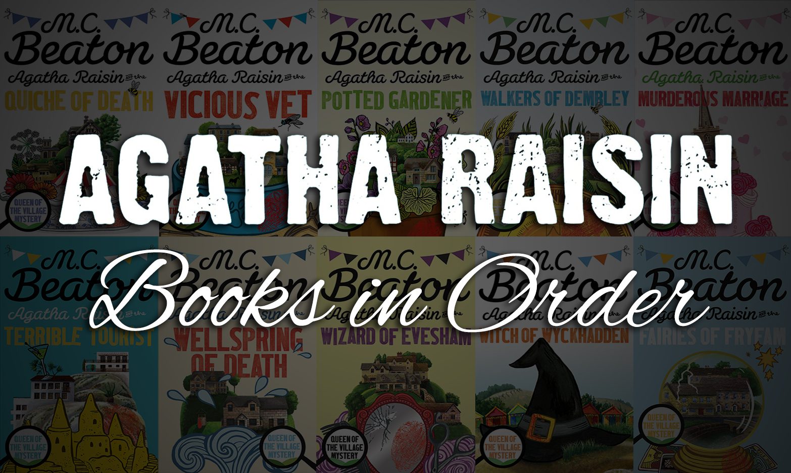 Agatha Raisin Books in Order: All 37 Novels + Short Stories
