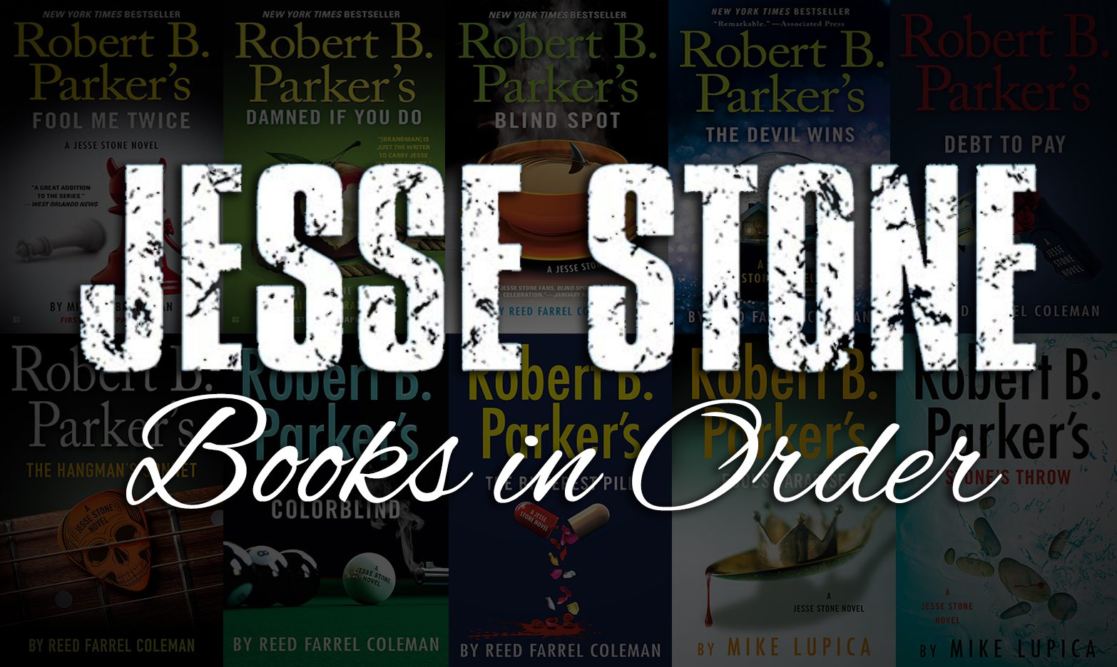 Jesse Stone Books in Order: Complete Robert B. Parker Series