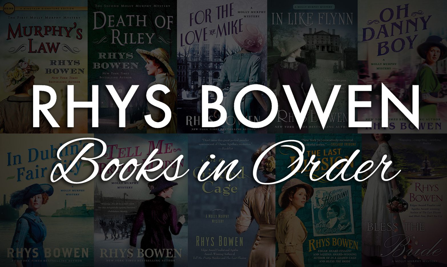 Rhys Bowen Books in Order: Molly Murphy & Her Royal Spyness