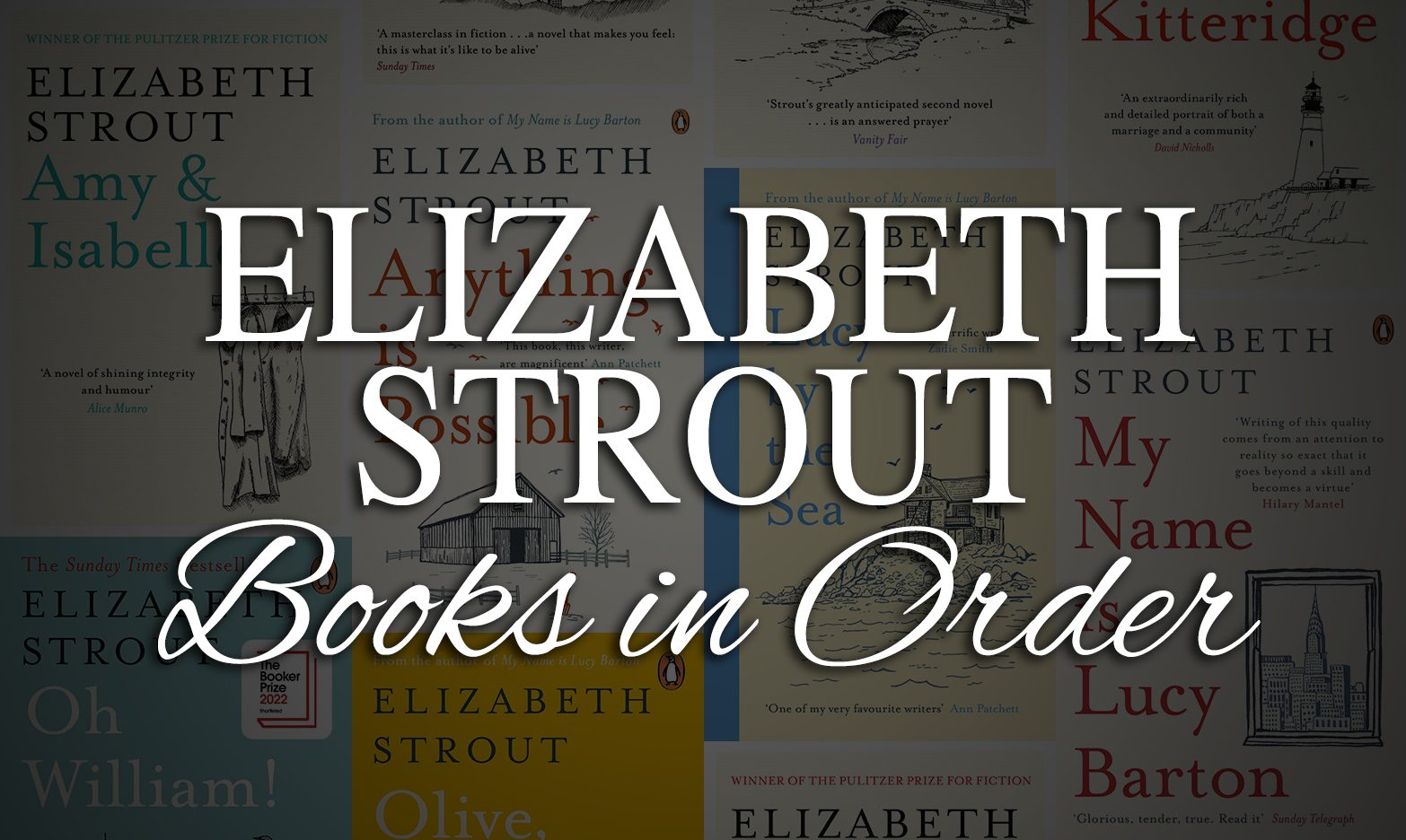 Elizabeth Strout Books in Order: Complete List