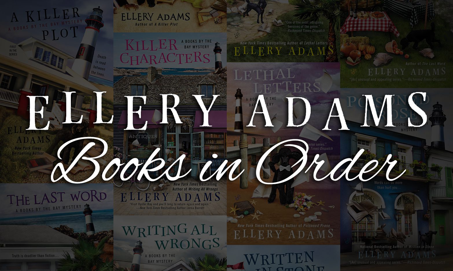 Ellery Adams Books in Order: Complete Series & Standalones