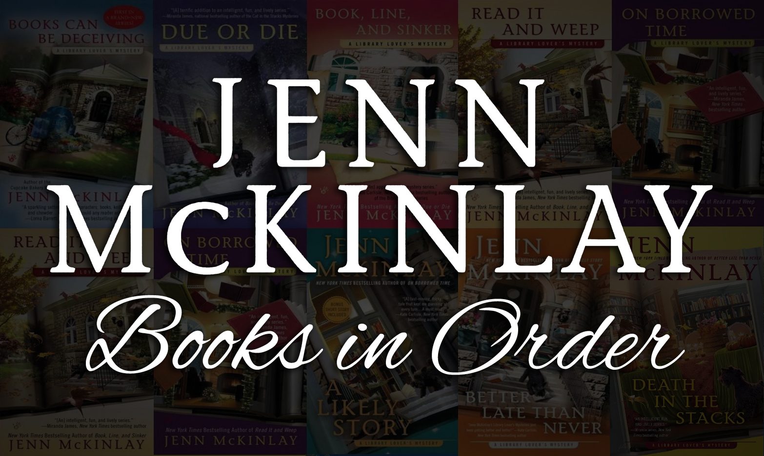 Jenn McKinlay Books in Order: Full List + Cupcake Bakery